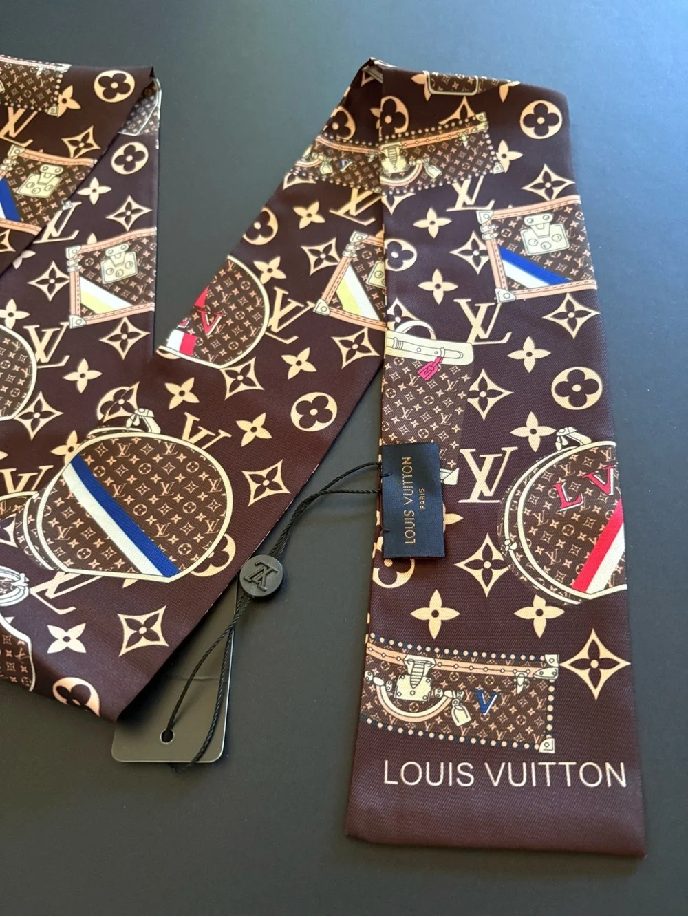 Fashion Silk Long Scarf Twilly